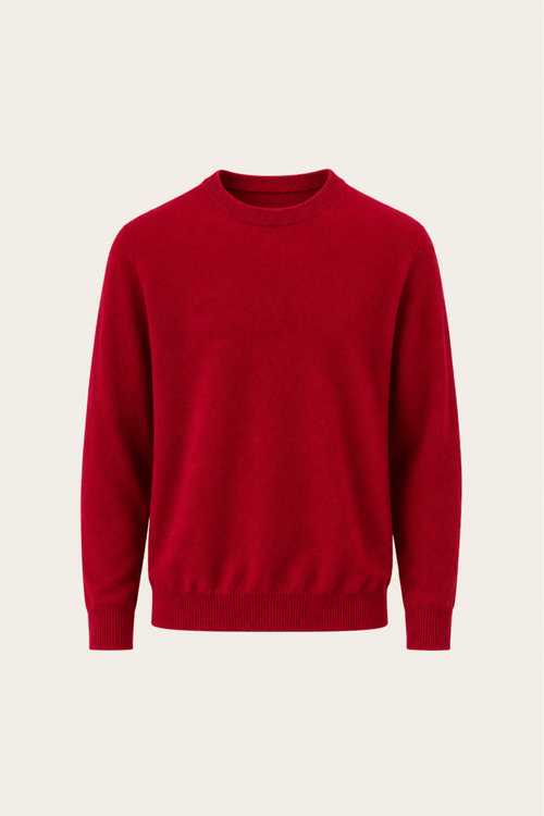Averin Cashmere Pullover Red