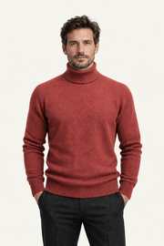 Paravi Wool Turtleneck Red