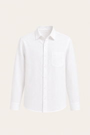 Milano Linen Shirt White