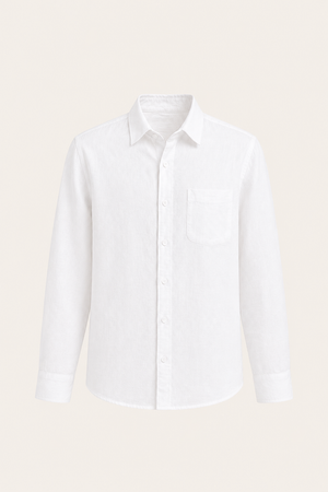 Milano Linen Shirt White
