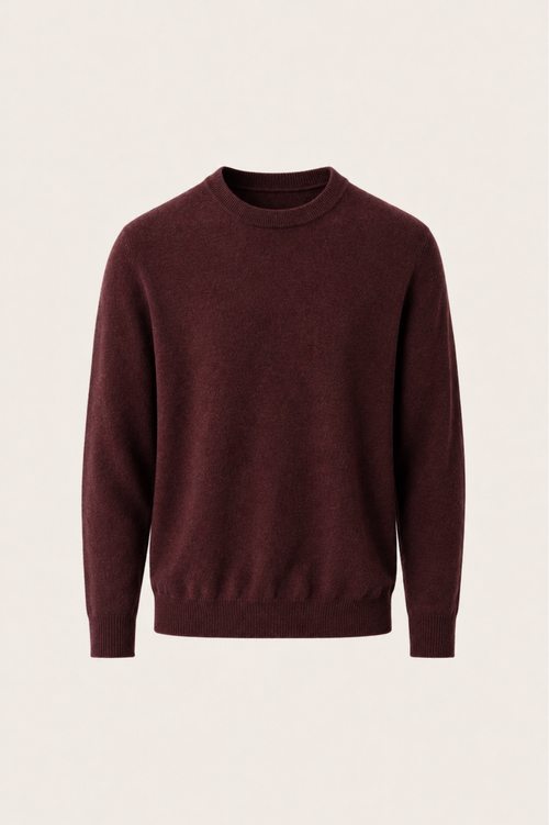 Averin Cashmere Pullover Bordeaux