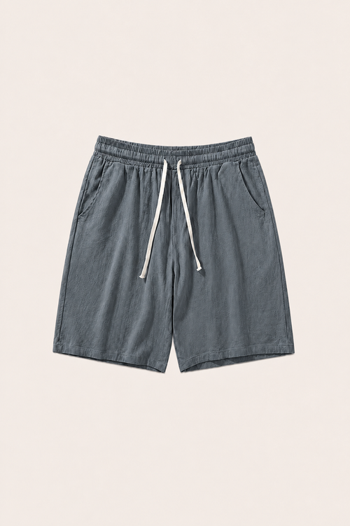 Aviro Linen Short Dark Grey