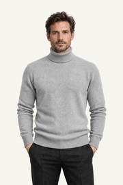 Paravi Wool Turtleneck Light Grey