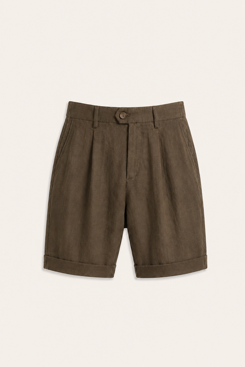 Nalero Lyocell Cotton Short Coffee