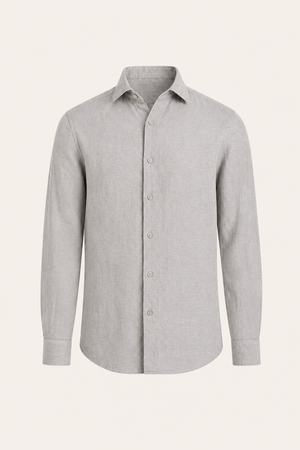 Avari Linen Shirt Grey