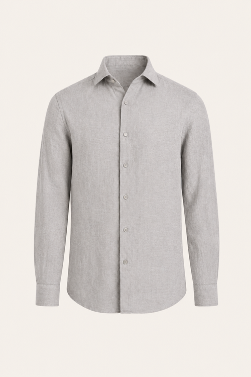 Avari Linen Shirt Grey