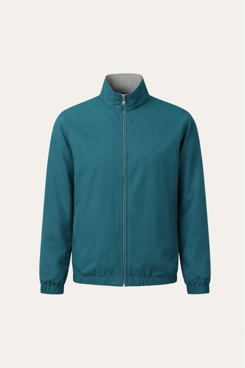 Reverso Reversible Bomber Jacket Teal