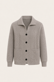 Ferilo Wool Cardigan Greige