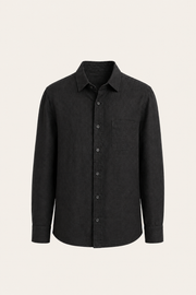 Milano Linen Shirt Black