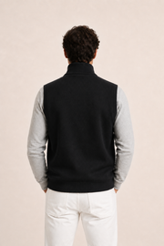 Avenor Wool Vest Black