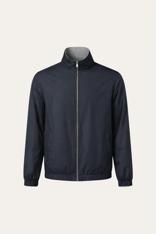 Reverso Reversible Bomber Jacket Navy