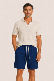 Aviro Linen Short Navy