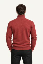 Paravi Wool Turtleneck Red
