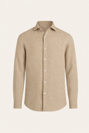Avari Linen Shirt Beige