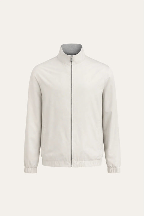 Reverso Reversible Bomber Jacket Ivory