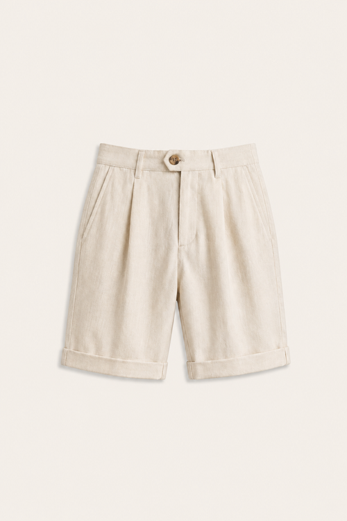 Nalero Lyocell Cotton Short Beige