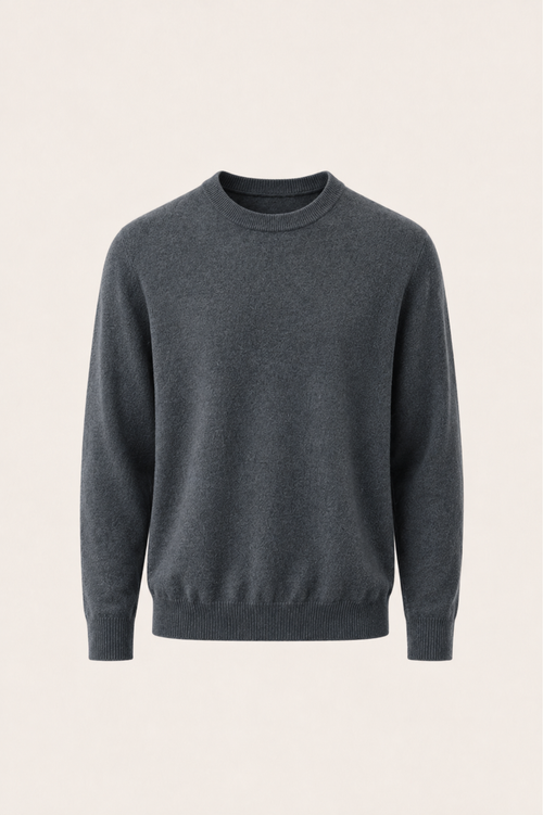 Averin Cashmere Pullover Dark Grey