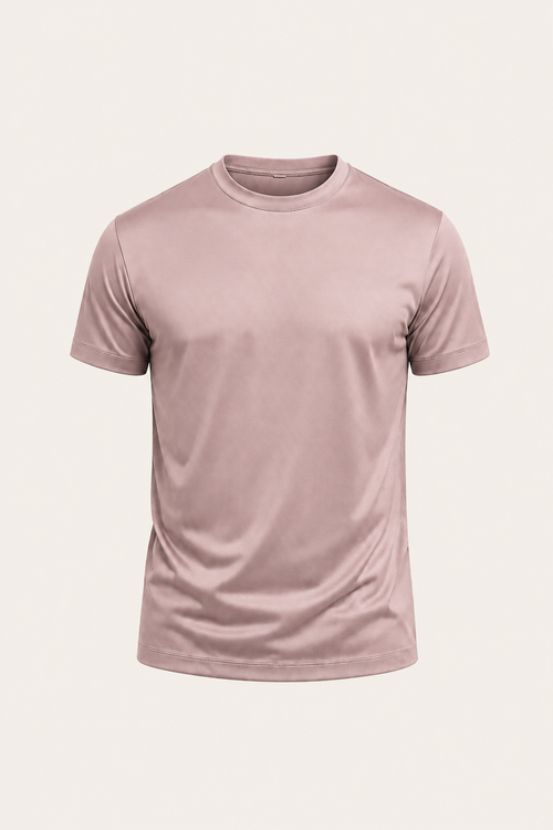Merciro Cotton Tee Dusty Pink