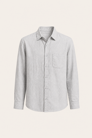 Milano Linen Shirt Grey