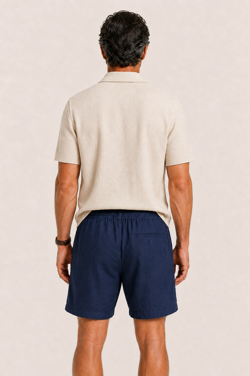 Aviro Linen Short Navy