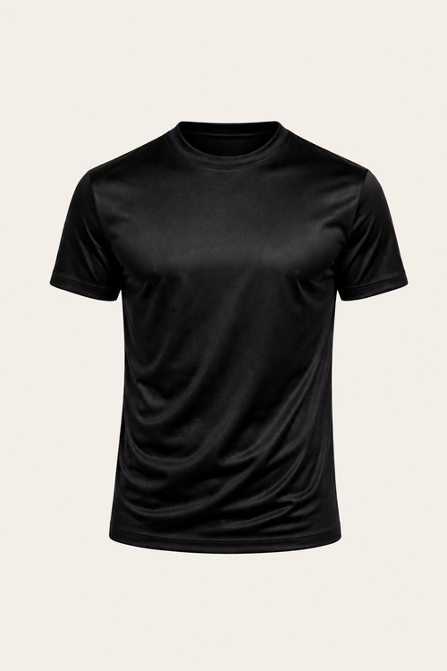 Merciro Cotton Tee Black