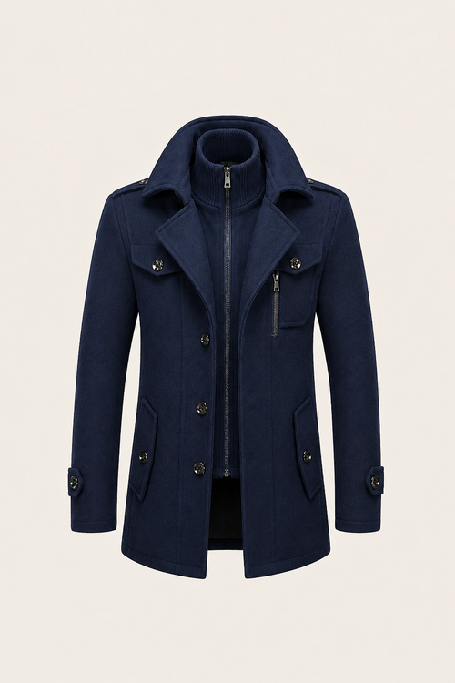 Celano Field Coat Navy