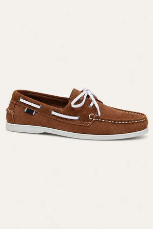 Deravo Suede Docksides Brown