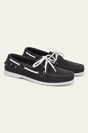 Deravo Suede Docksides Black