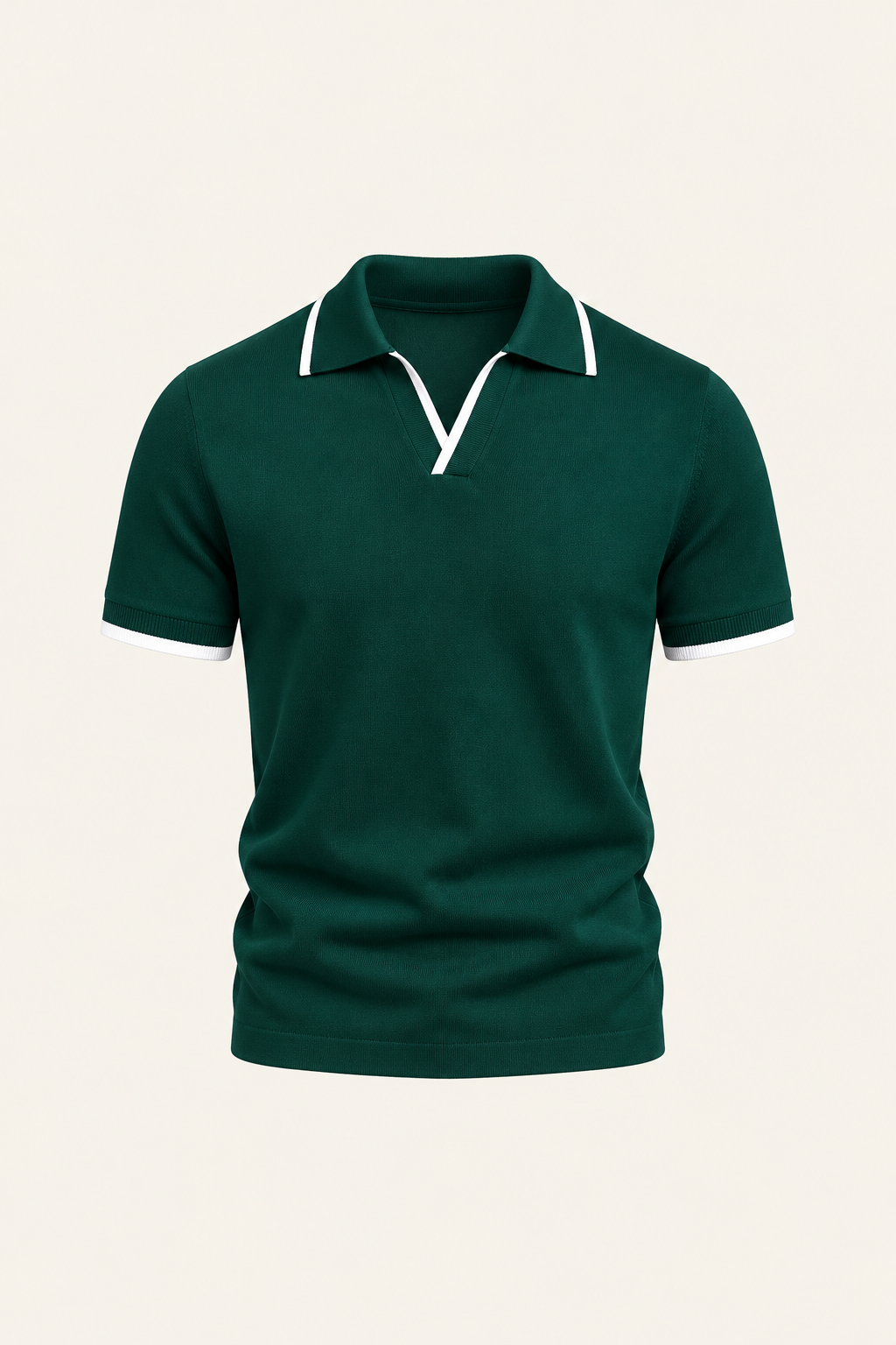 Parivo Knitted Polo Green