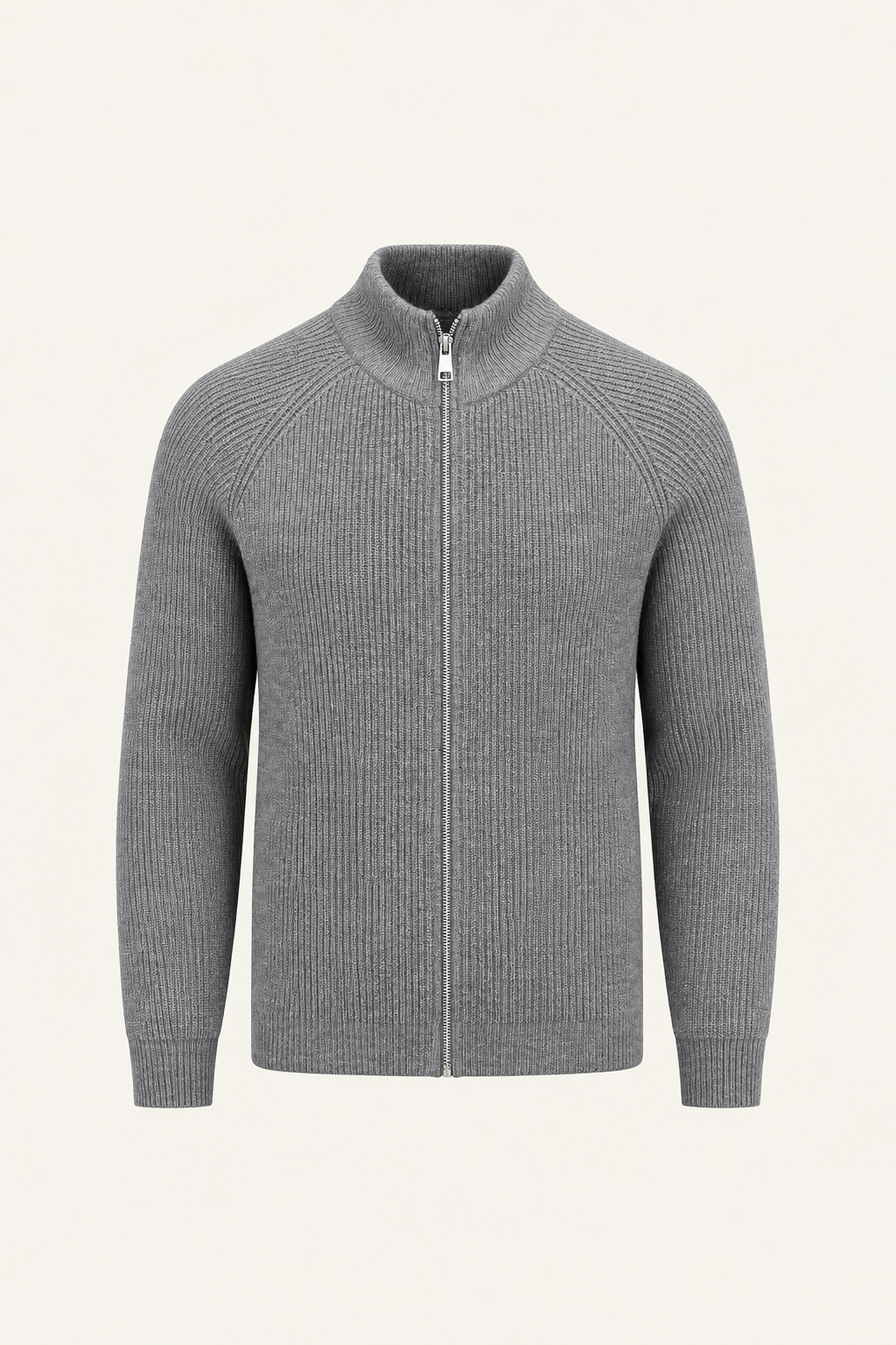 Selano Zip Knit Grey
