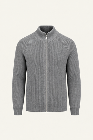 Selano Zip Knit Grey