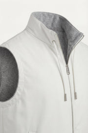 Reviro Reversible Vest Ivory