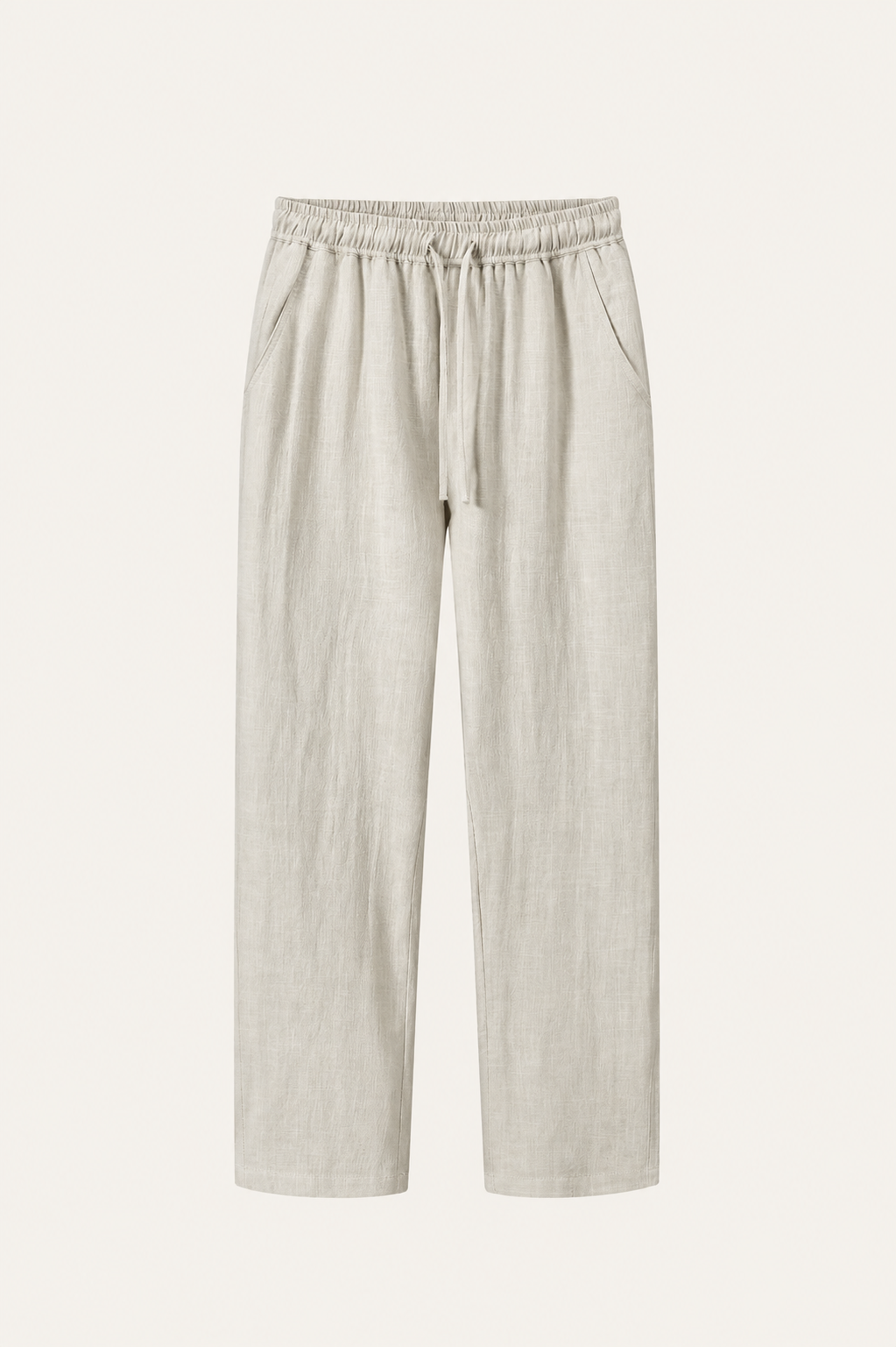 Pinaro Linen Trousers Beige