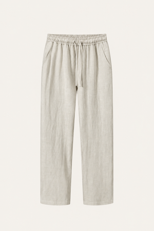Pinaro Linen Trousers Beige