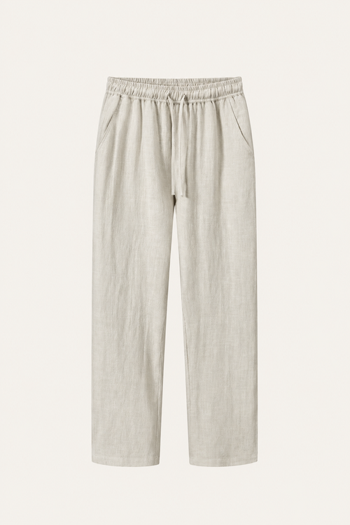 Pinaro Linen Trousers Beige