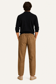 Pinaro Linen Trousers Brown