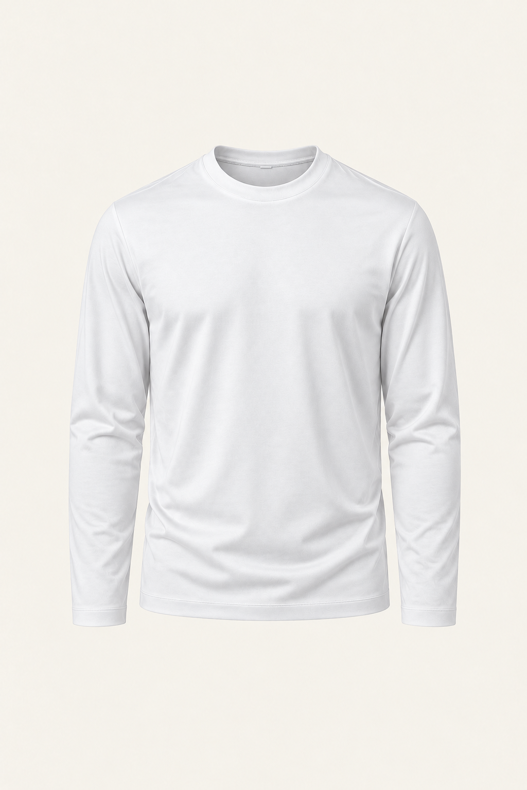 Mercirio Cotton Long-Sleeve Tee White