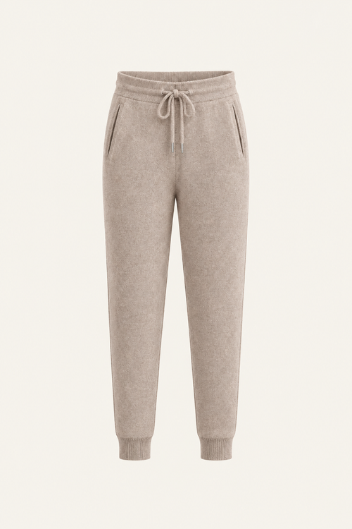 Nelaro Wool Lounge Trouser Beige