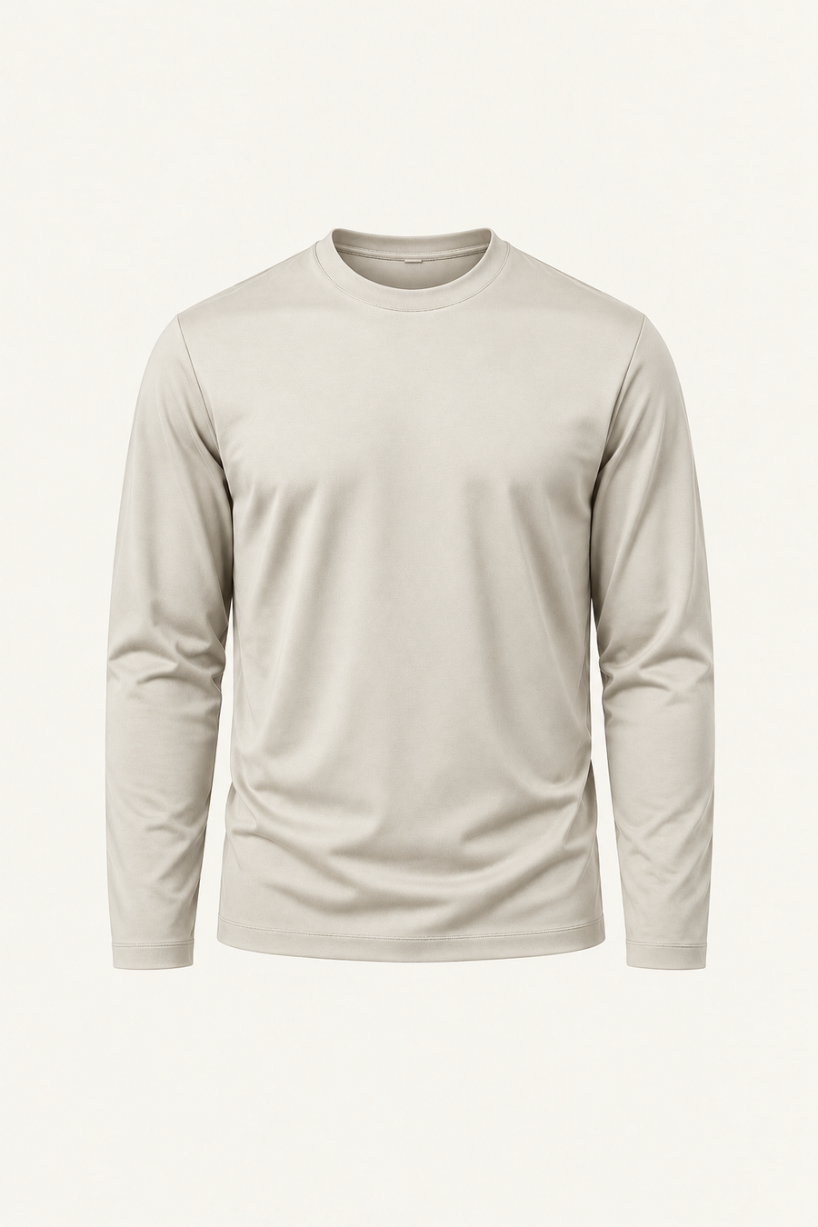 Mercirio Cotton Long-Sleeve Tee Sand