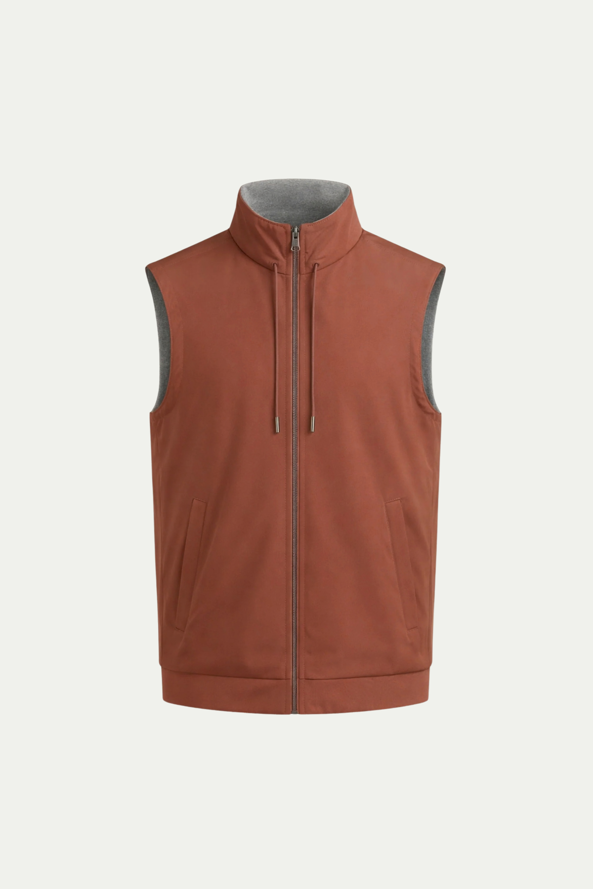 Reviro Reversible Vest Terracotta