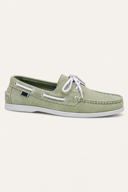 Deravo Suede Docksides Sage