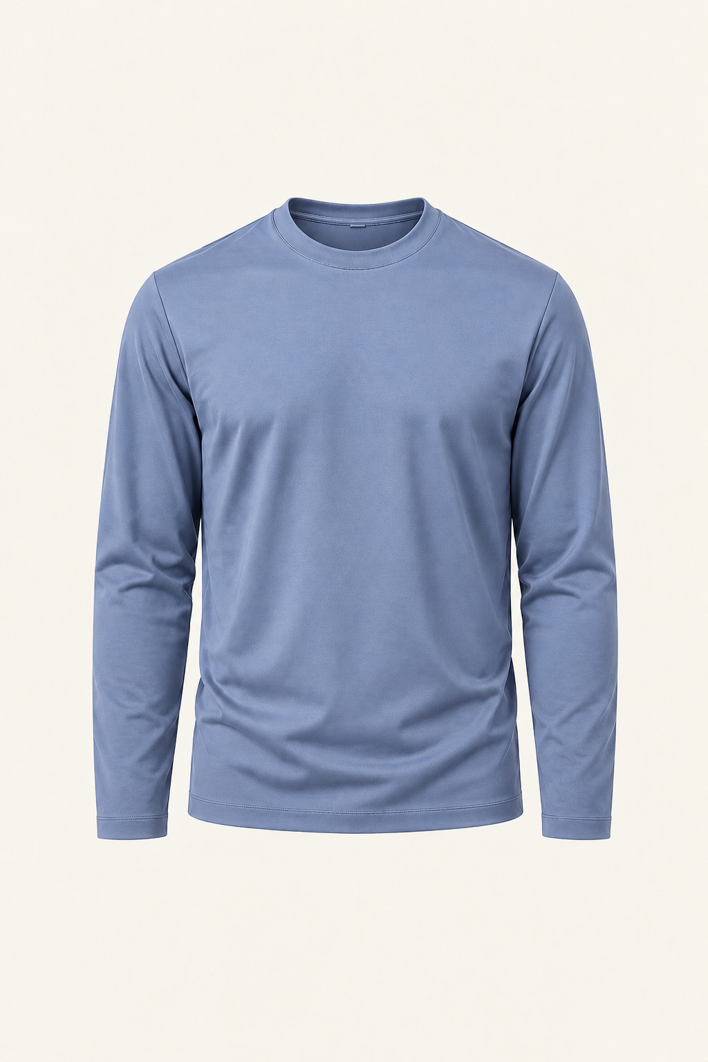 Mercirio Cotton Long-Sleeve Tee Blue