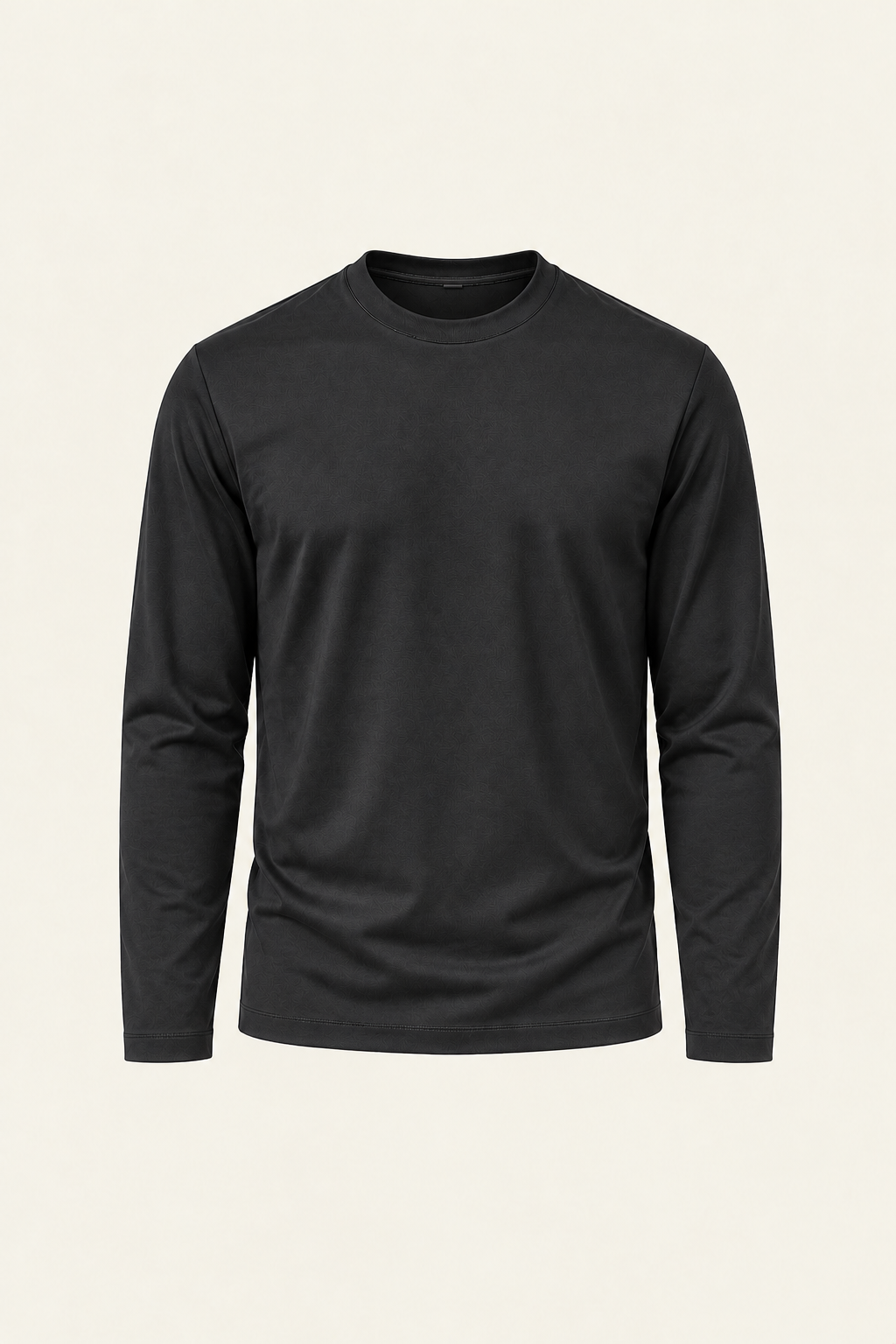 Mercirio Cotton Long-Sleeve Tee Black