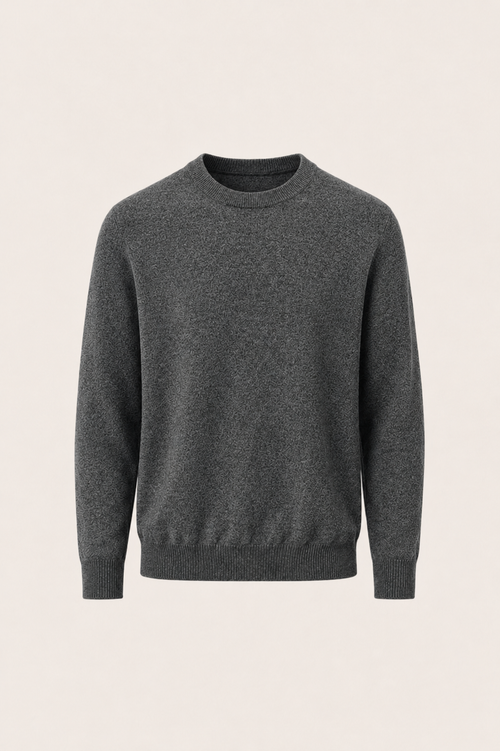 Averin Cashmere Pullover Graphite