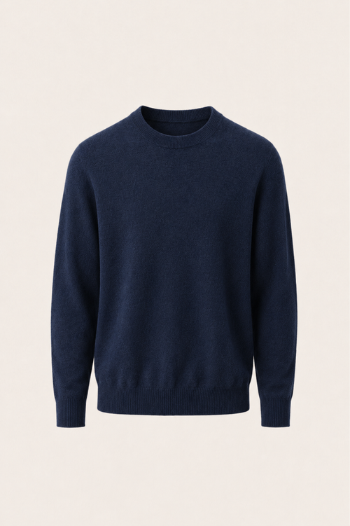 Averin Cashmere Pullover Navy