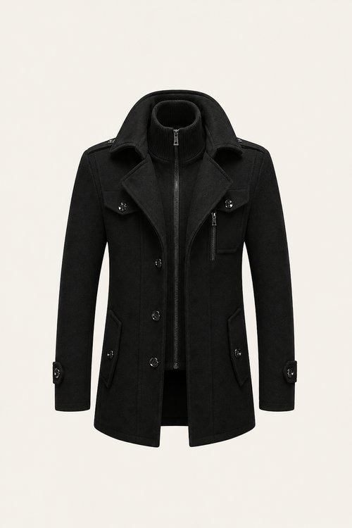 Celano Field Coat Black