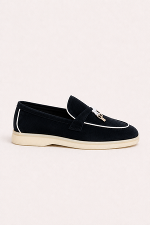 Rovain Buckled Loafers Black