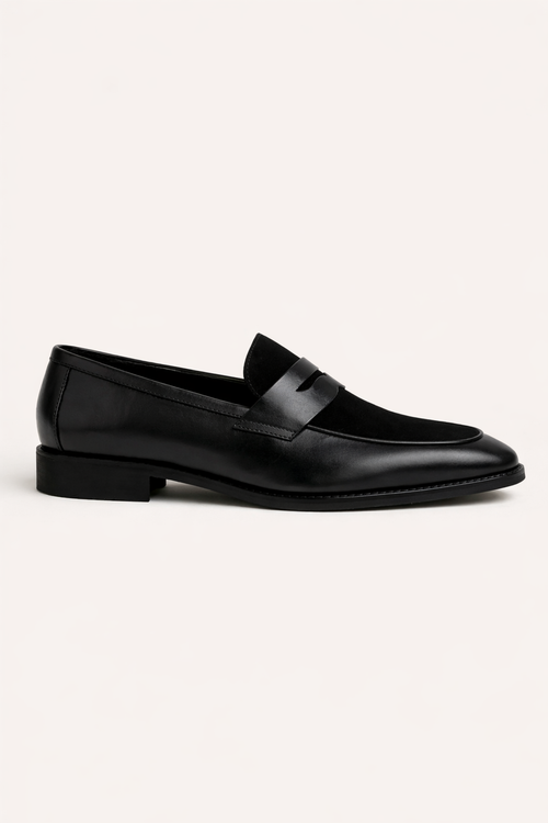 Balero Leather Loafer Black