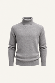 Paravi Wool Turtleneck Light Grey