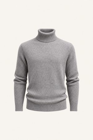 Paravi Wool Turtleneck Light Grey